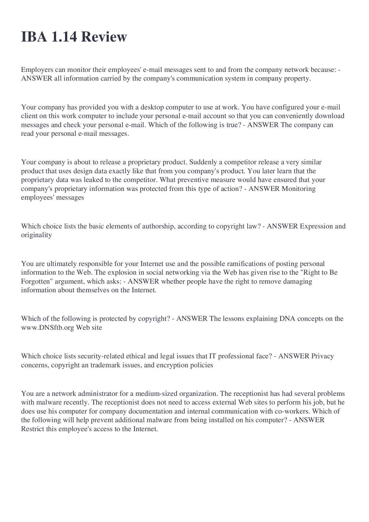 Preview image for IBA 1.14 Review